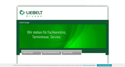 Desktop Screenshot of liebelt.de